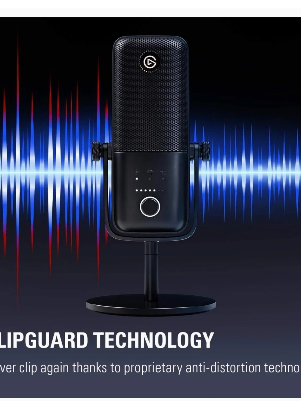 Elgato WAVE:3 Black Streaming Microphone - Boxed